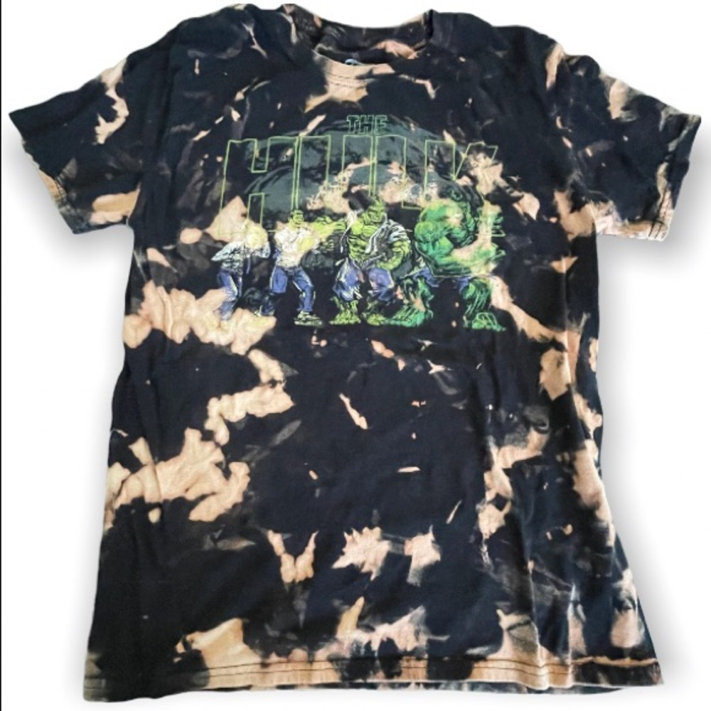 Kids Hulk Tie-Dye T-Shirt- Unisex - Picture 1 of 4